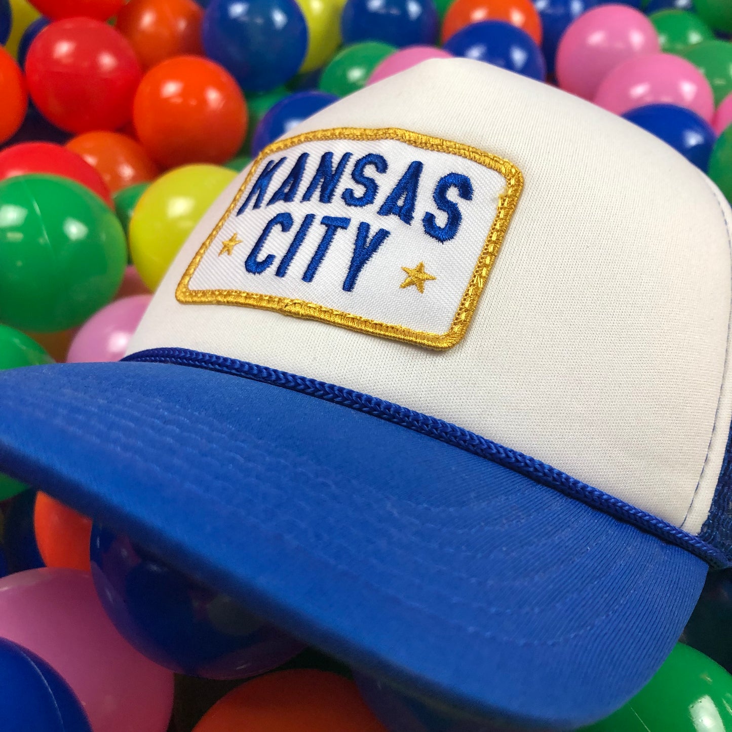 Kansas City Patch Foam Trucker Hat